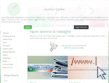 Tablet Screenshot of ana-valdagno.it